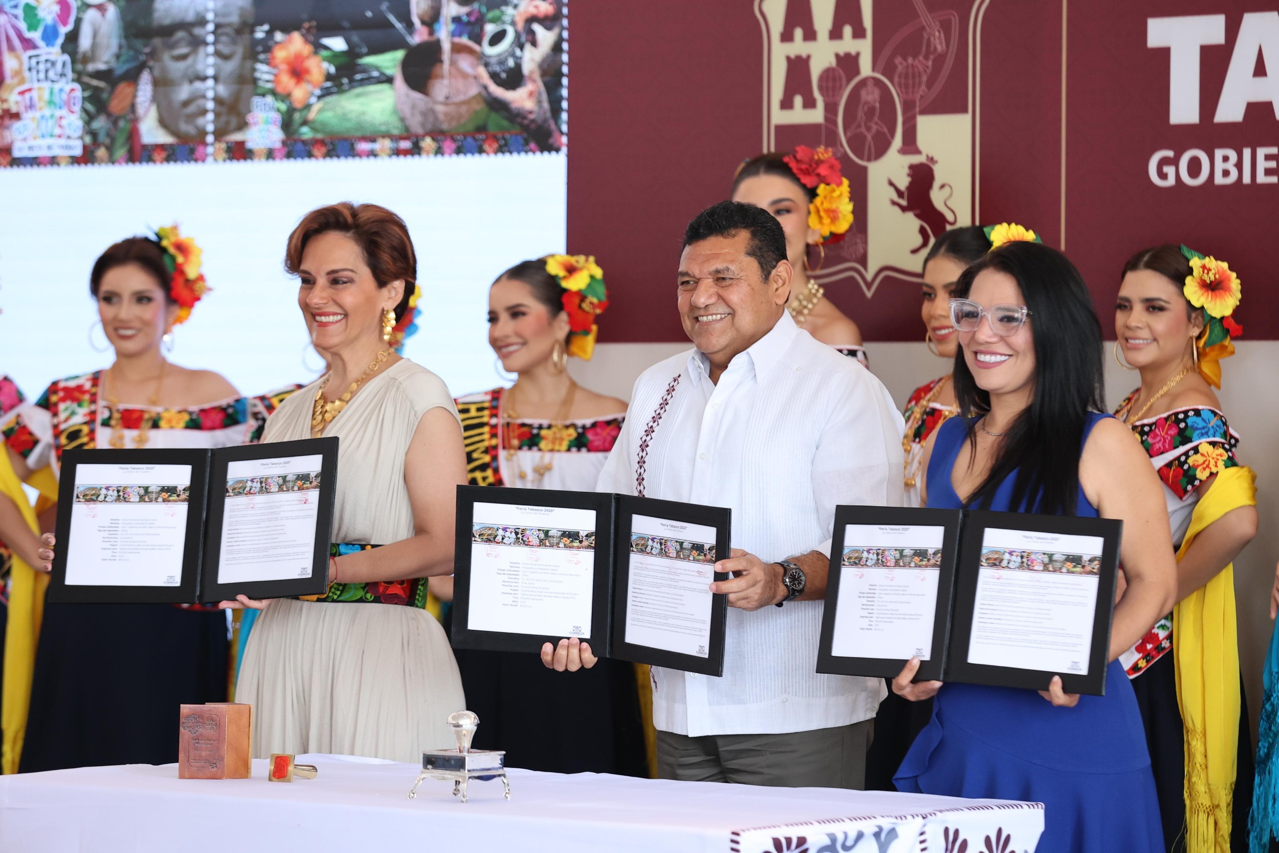 Promocionarán Feria Tabasco con timbre postal