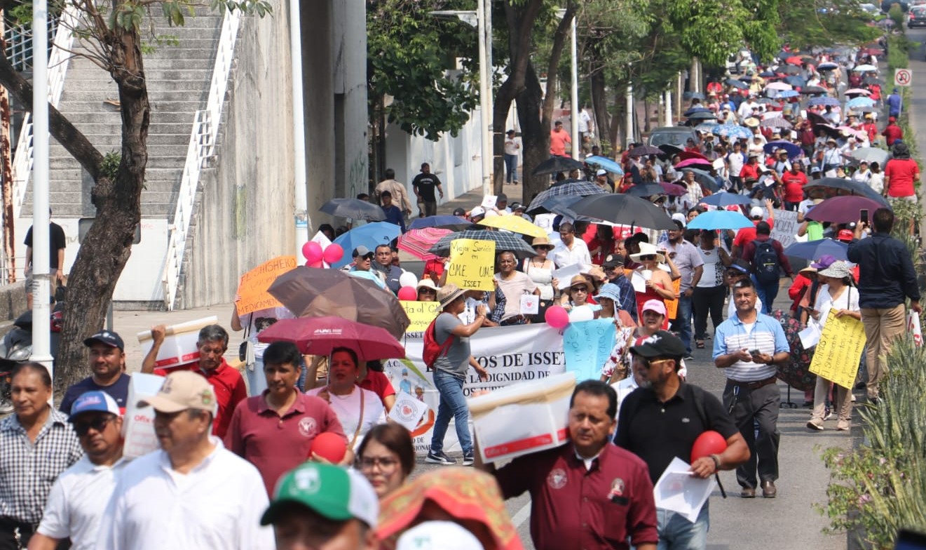 Coalición por Tabasco exige pensiones dignas y que Congreso acate ordenamiento de la SCJN