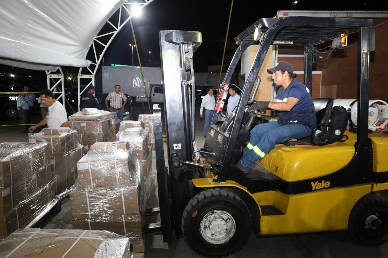 Recibe IEPCT 7.3 millones de boletas para las elecciones judiciales del 1 de junio