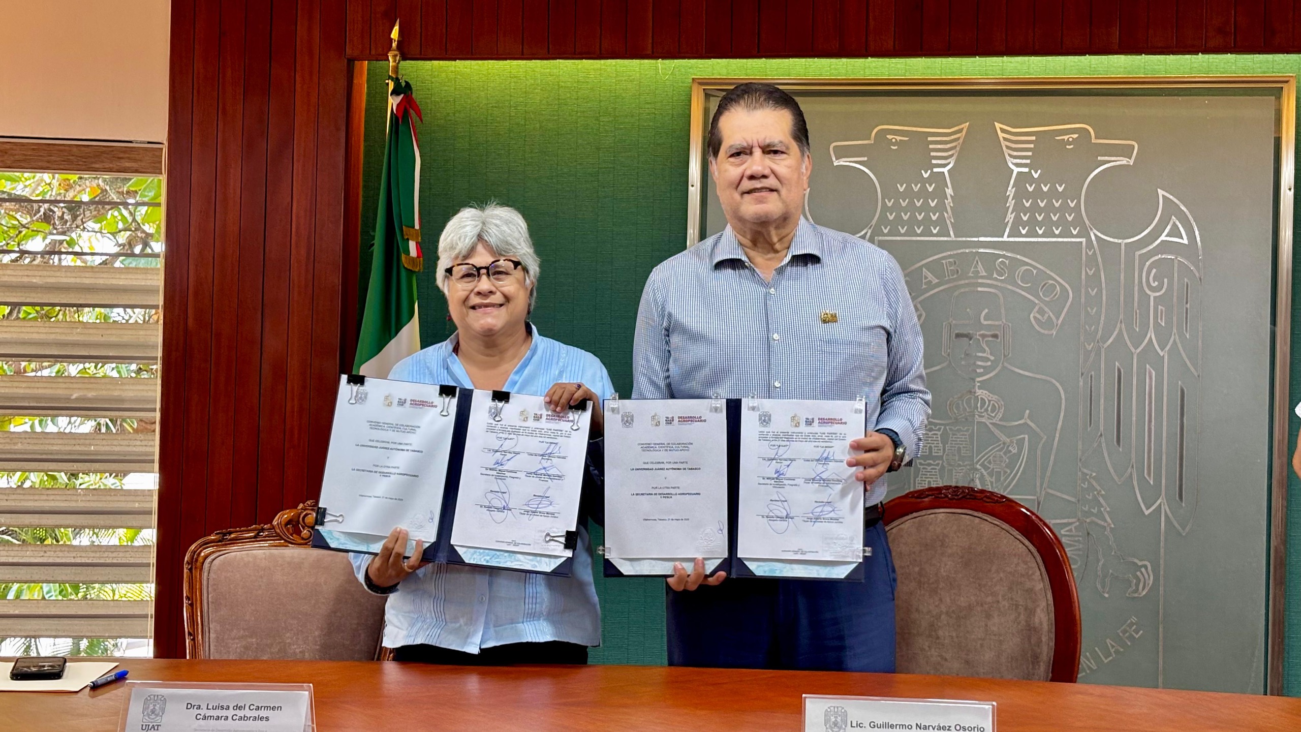 Formalizan SEDAP y UJAT colaboración en beneficio del desarrollo del agro tabasqueño