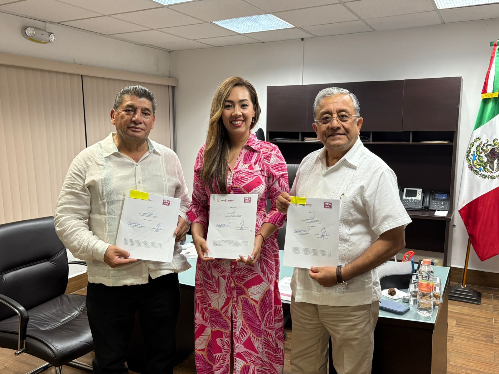 Firman Convenio de Colaboración la SSPC y el IEPC Tabasco para Garantizar la seguridad durante la Jornada Electoral de este domingo