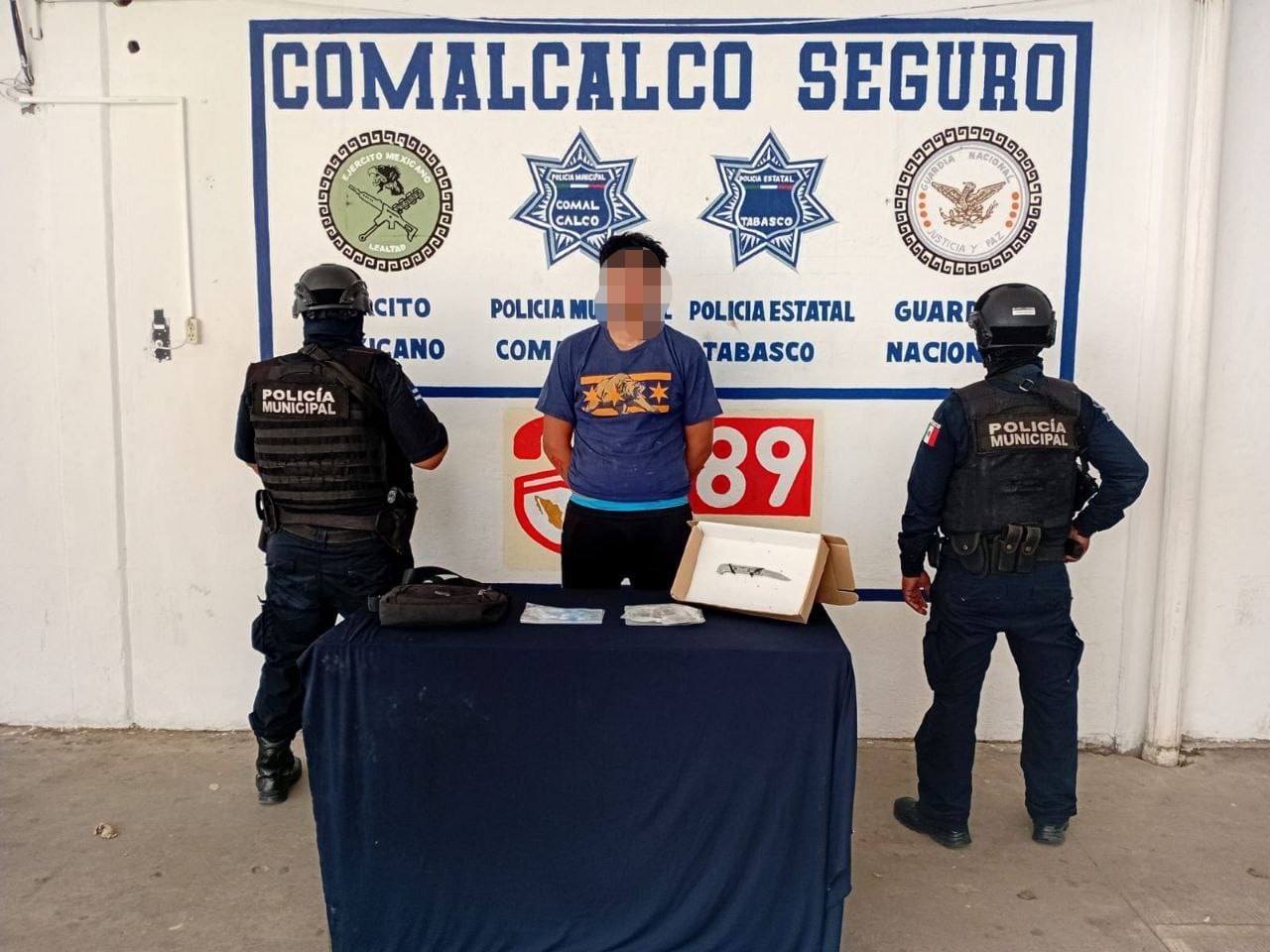 Cae en Aldama “Platanón” con marihuana y “cristal”