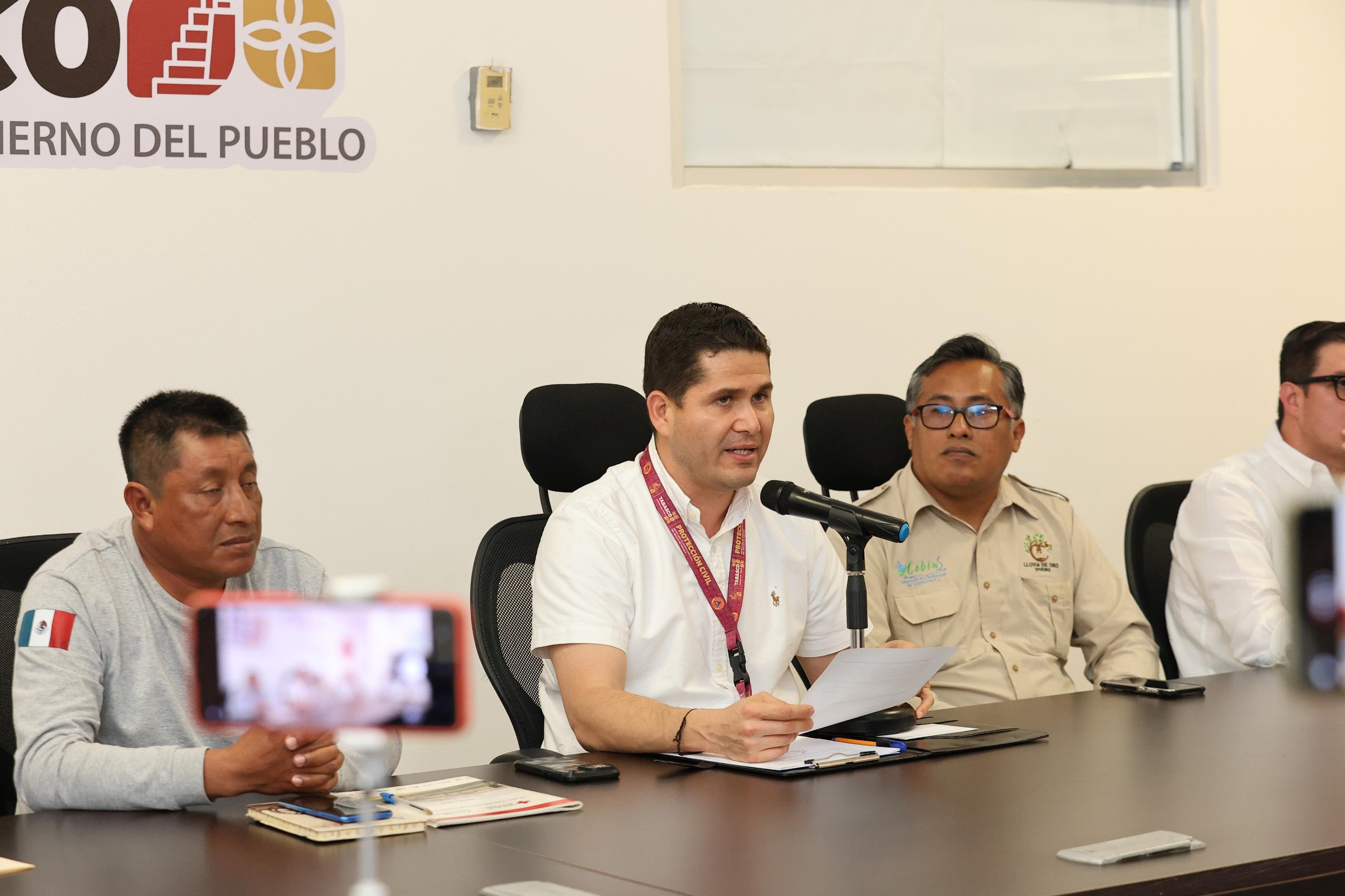 Fortalecen Sistema de Alerta Temprana para prevenir daños en Tabasco por fenómenos naturales