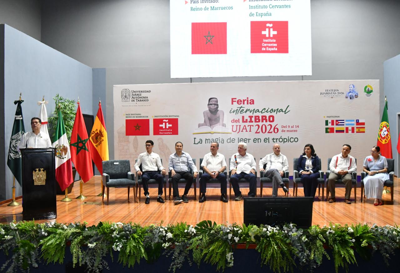 FIL UJAT 2026 fortalece puente  cultural entre México y Marruecos: GNO