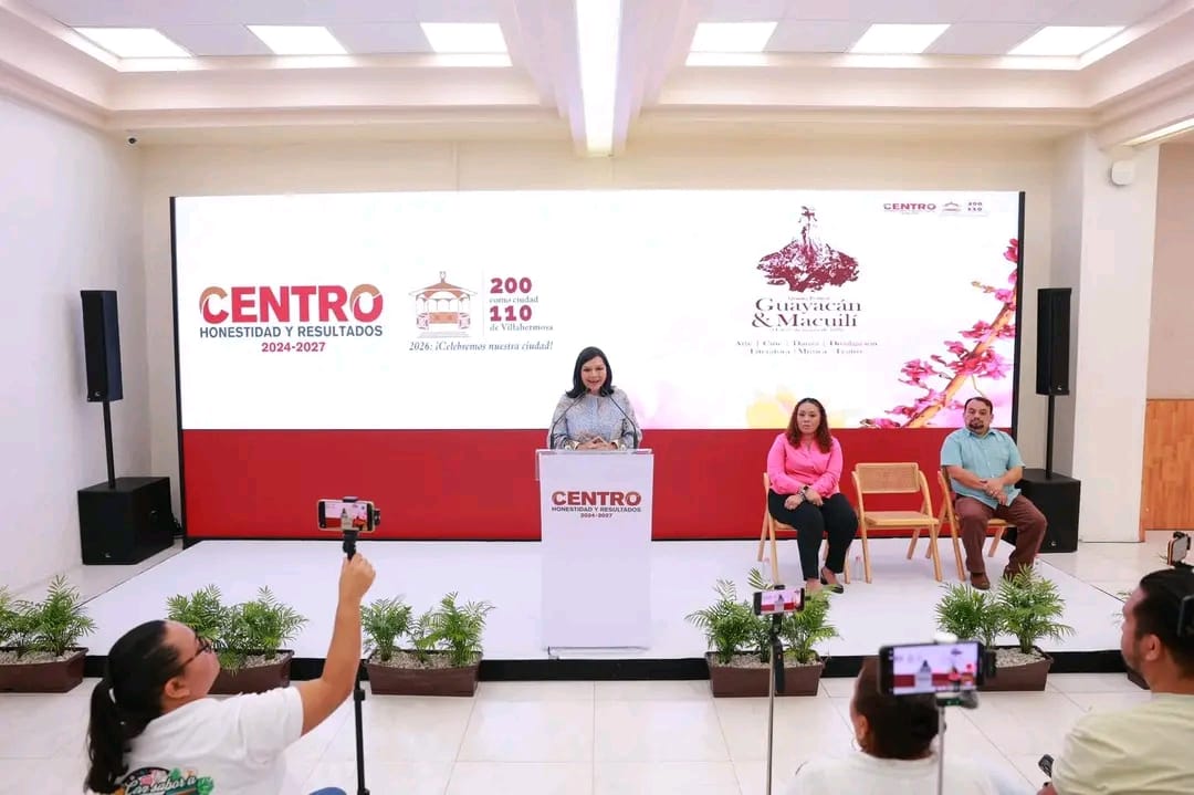 Presenta Yolanda Osuna más de 40 eventos culturales del Festival Guayacán & Macuilí 2026