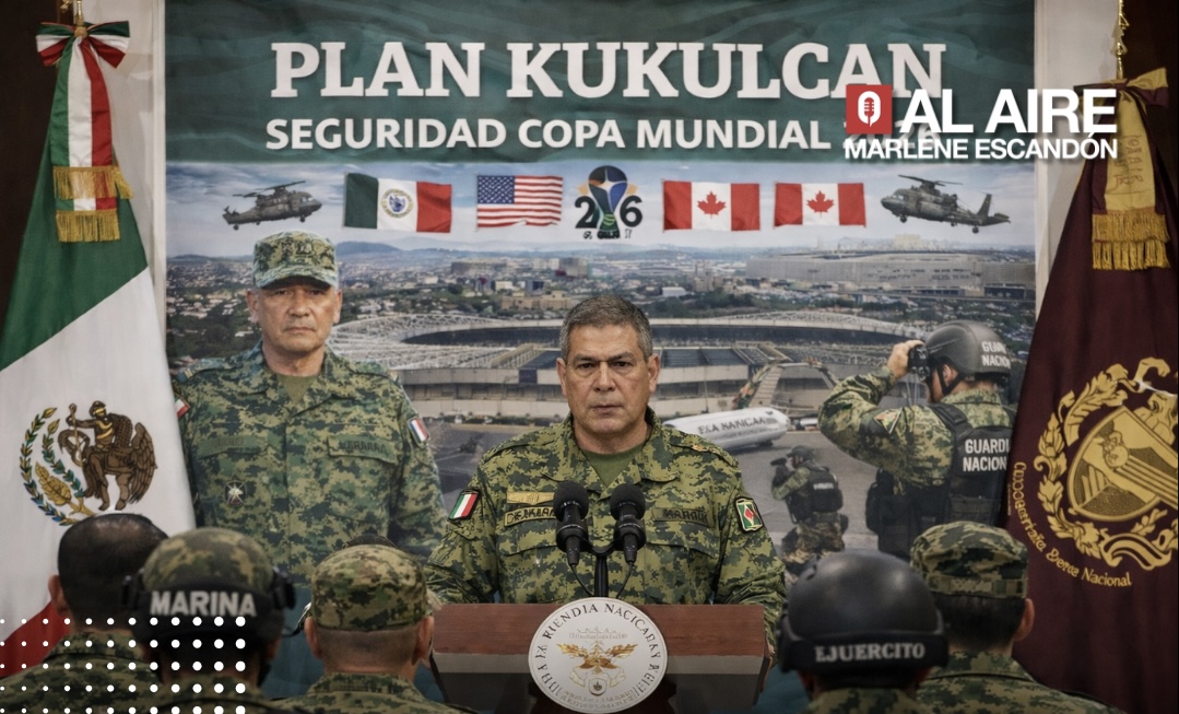 Defensa presenta plan Kukulcán para la seguridad  de la Copa mundial 2026