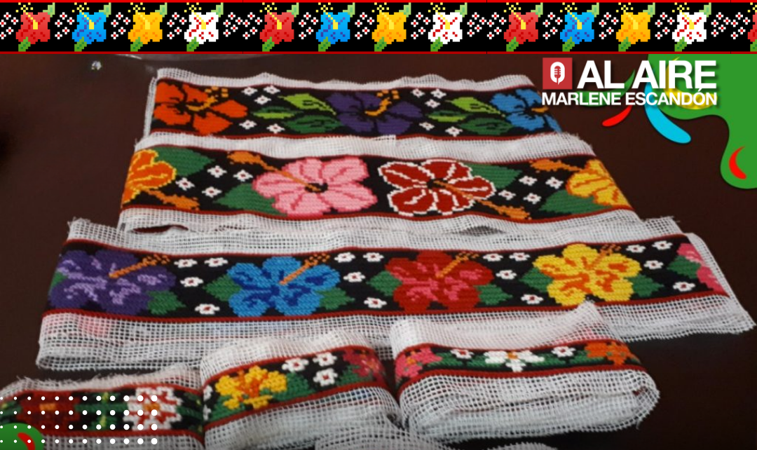 Impulsan indicación geográfica de la “tira bordada en punto de lomillo” en Tabasco
