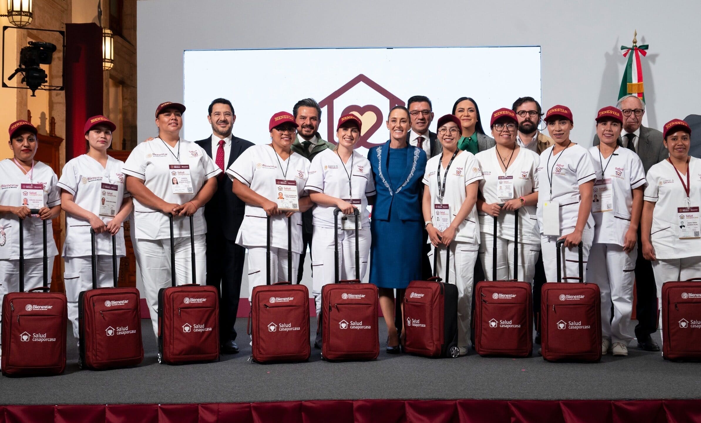 Identifica a las y los Servidores de la Salud del Programa Salud Casa por Casa de la Secretaría de Bienestar Delegación Tabasco