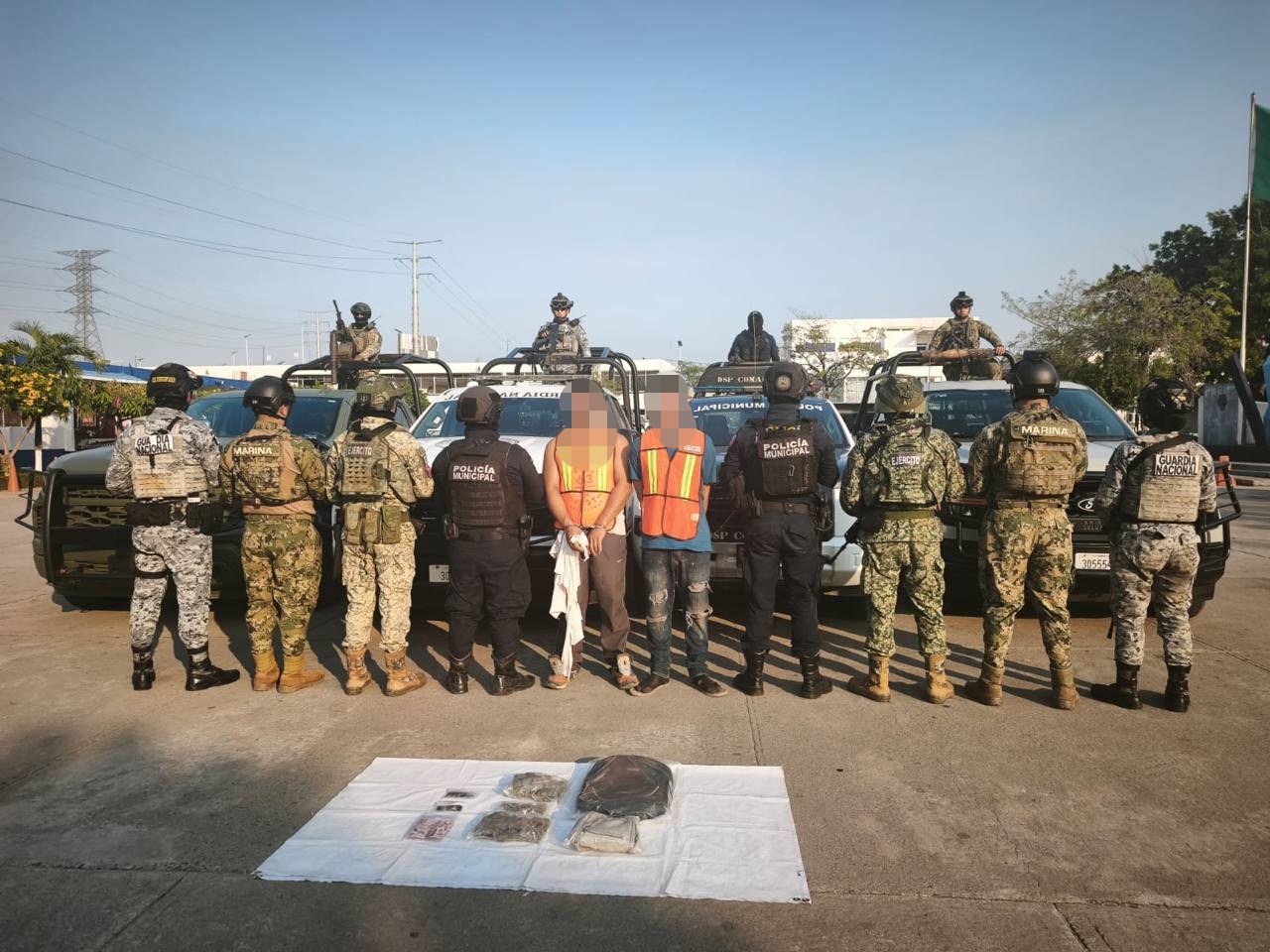 Traían marihuana y ”cristal”; ya fueron detenidos en Comalcalco