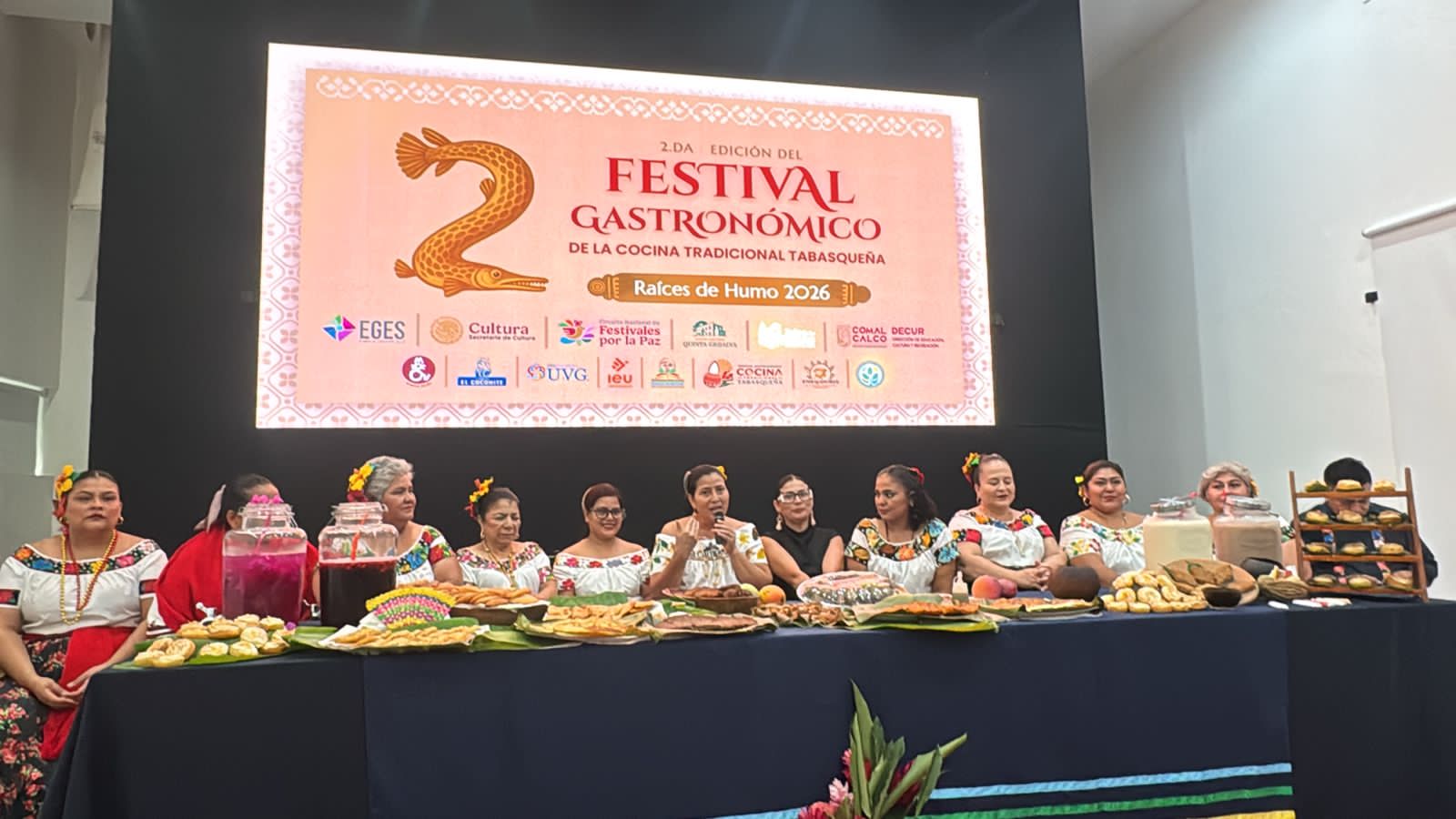 Presentan el Festival Gastronómico “Raíces de Humo 2026”, una celebración de la cocina tradicional tabasqueña