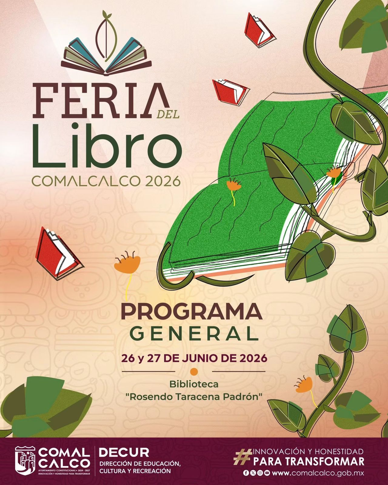 Comalcalco abre un nuevo capítulo cultural con la primera Feria del Libro 2026