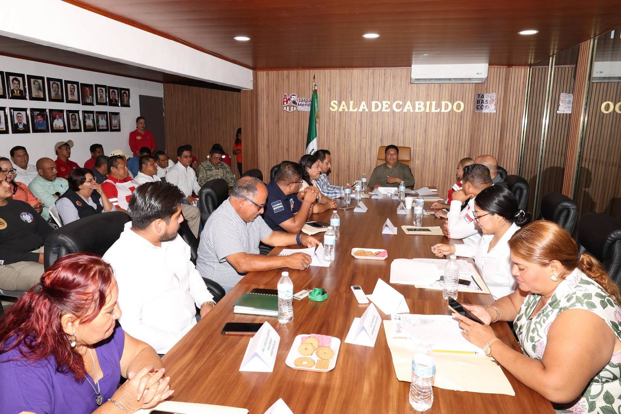 Refuerzan acciones preventivas ante temporada de lluvias y ciclones en Jalpa de Méndez