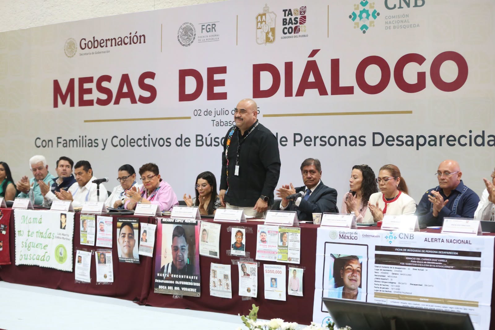 FGET presenta avances en búsqueda de personas desaparecidas durante mesas regionales