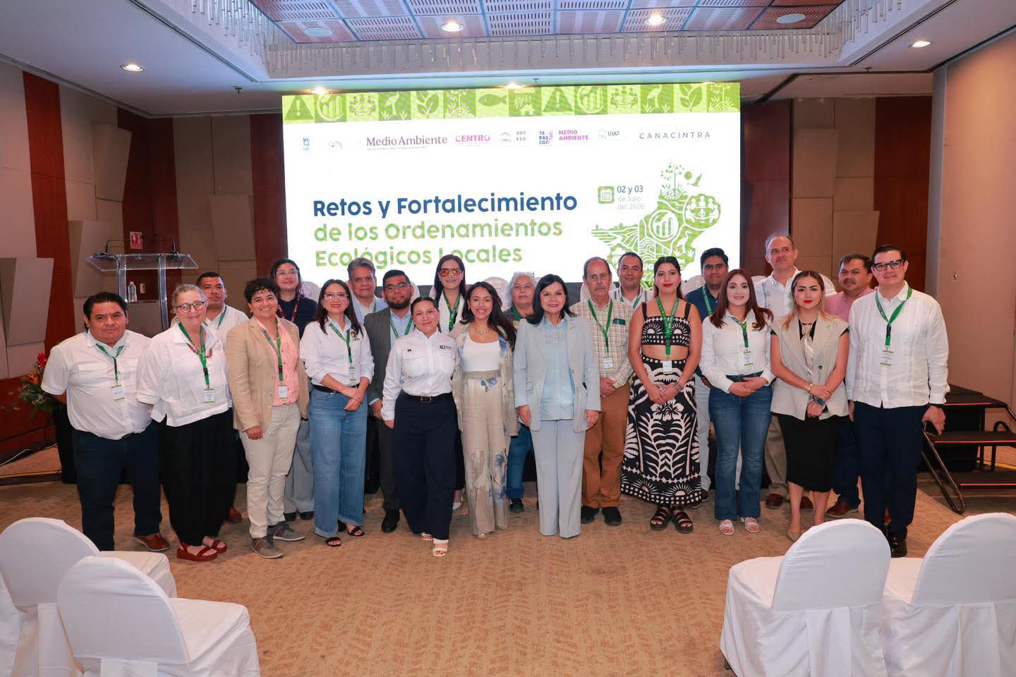 Inaugura Yolanda Osuna el encuentro nacional “Retos y Fortalecimiento de los Ordenamientos Ecológicos Locales”