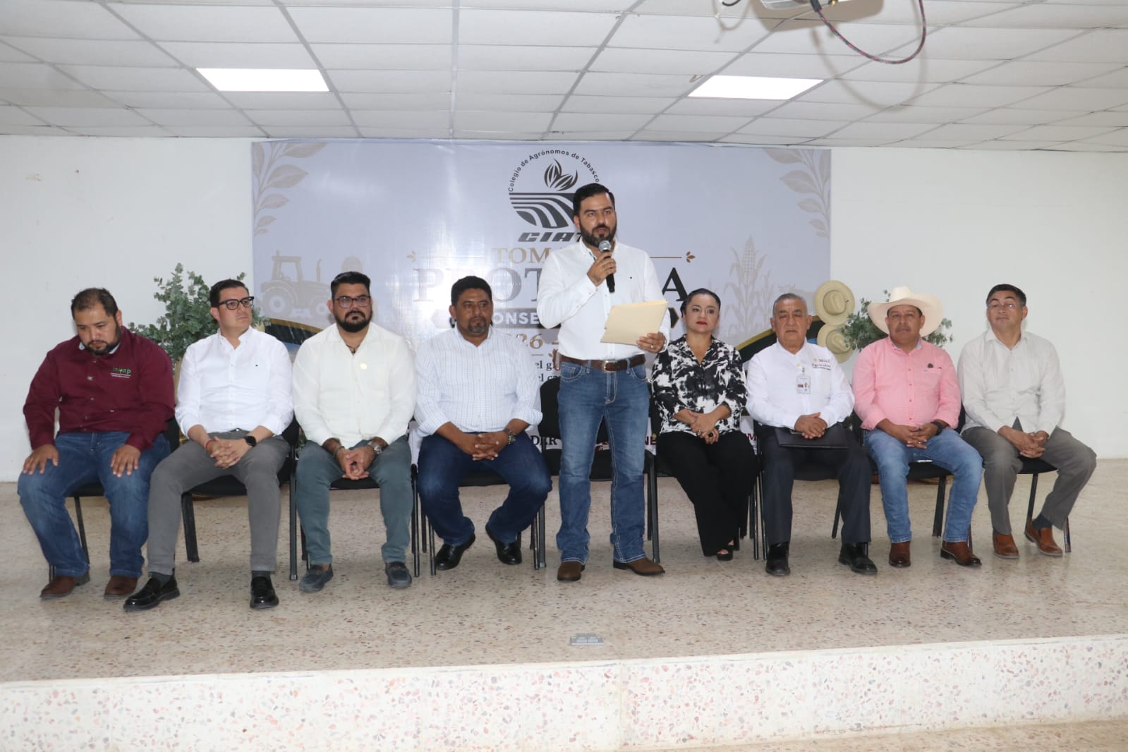 Nuevo Consejo Directivo del Colegio de Agrónomos de Tabasco promete fortalecer al campo
