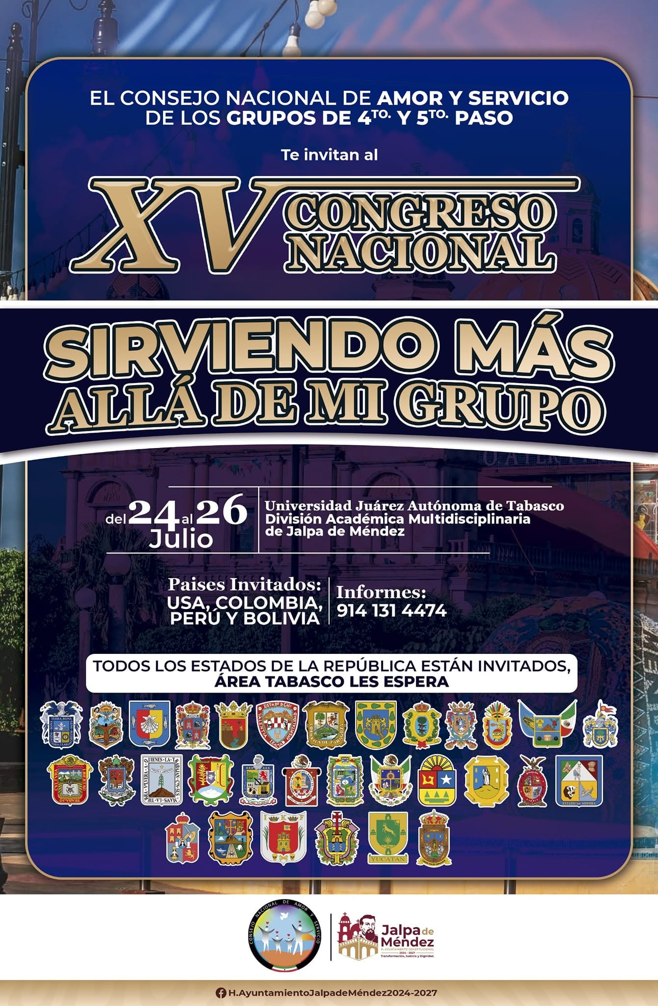 Jalpa de Méndez será sede de congreso nacional de grupos de 4.º y 5.º Paso