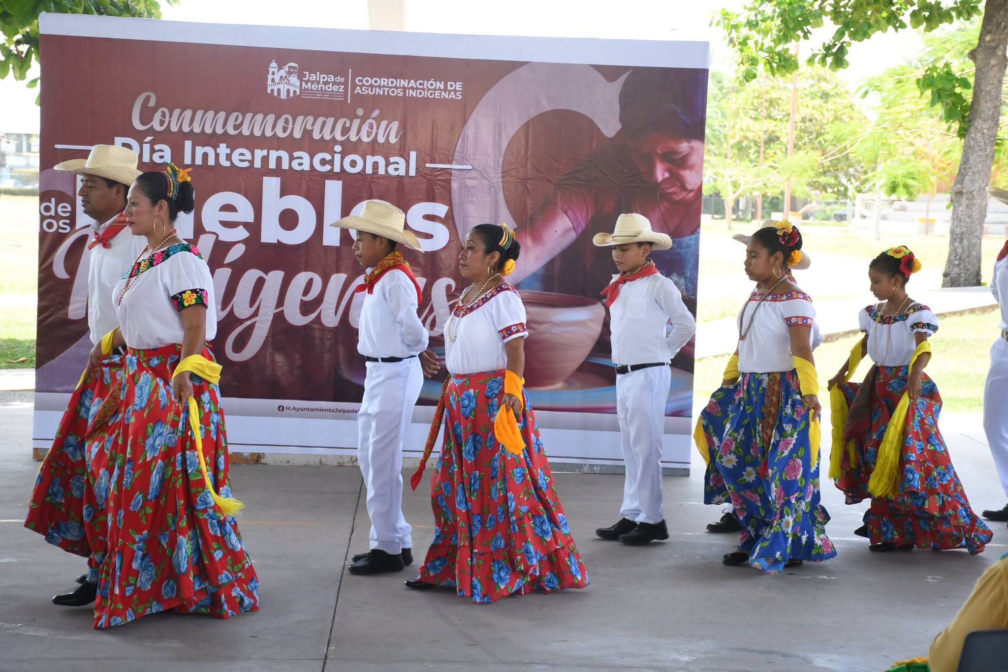 Jalpa de Méndez conmemora el Día Internacional de los Pueblos Indígenas