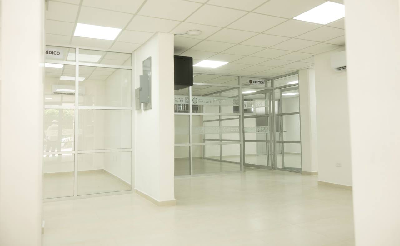 Remodelan oficinas de Tránsito de Comalcalco con inversión cercana a 3 mdp