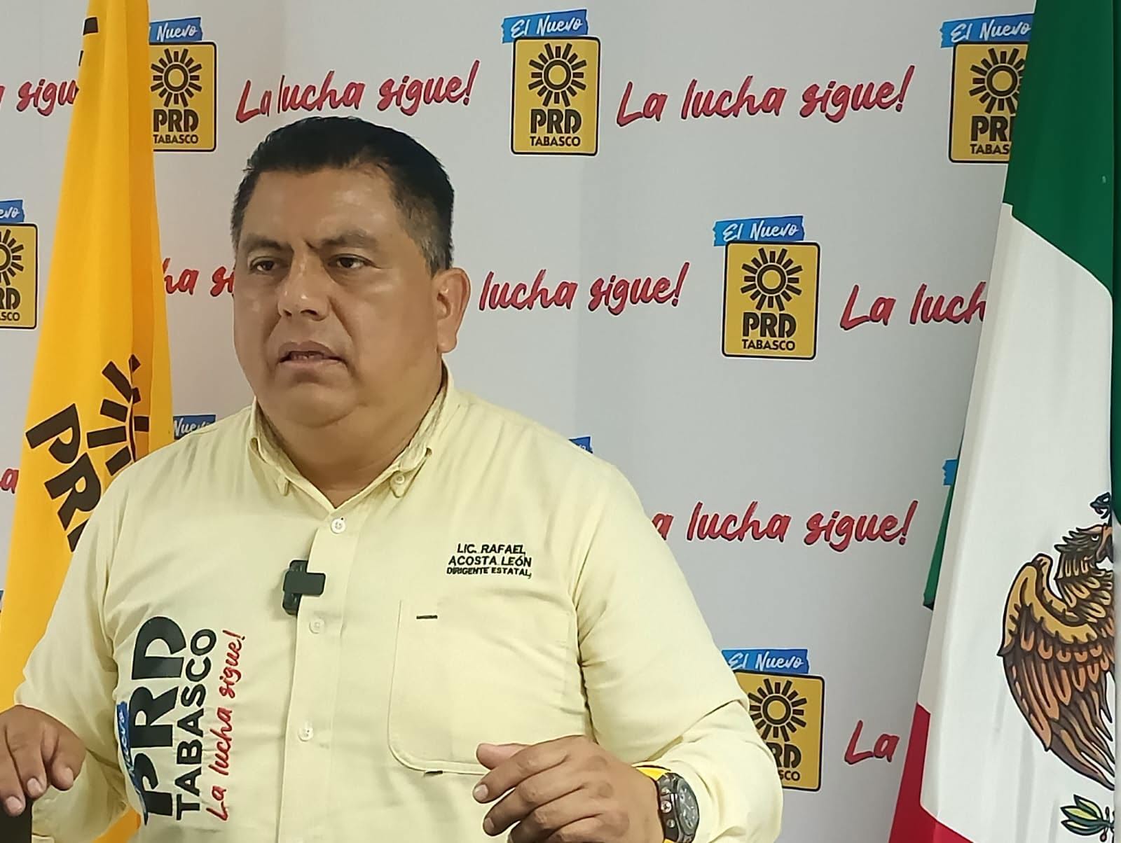PRD exige a alcalde de Paraíso “dar la cara” ante operativo federal