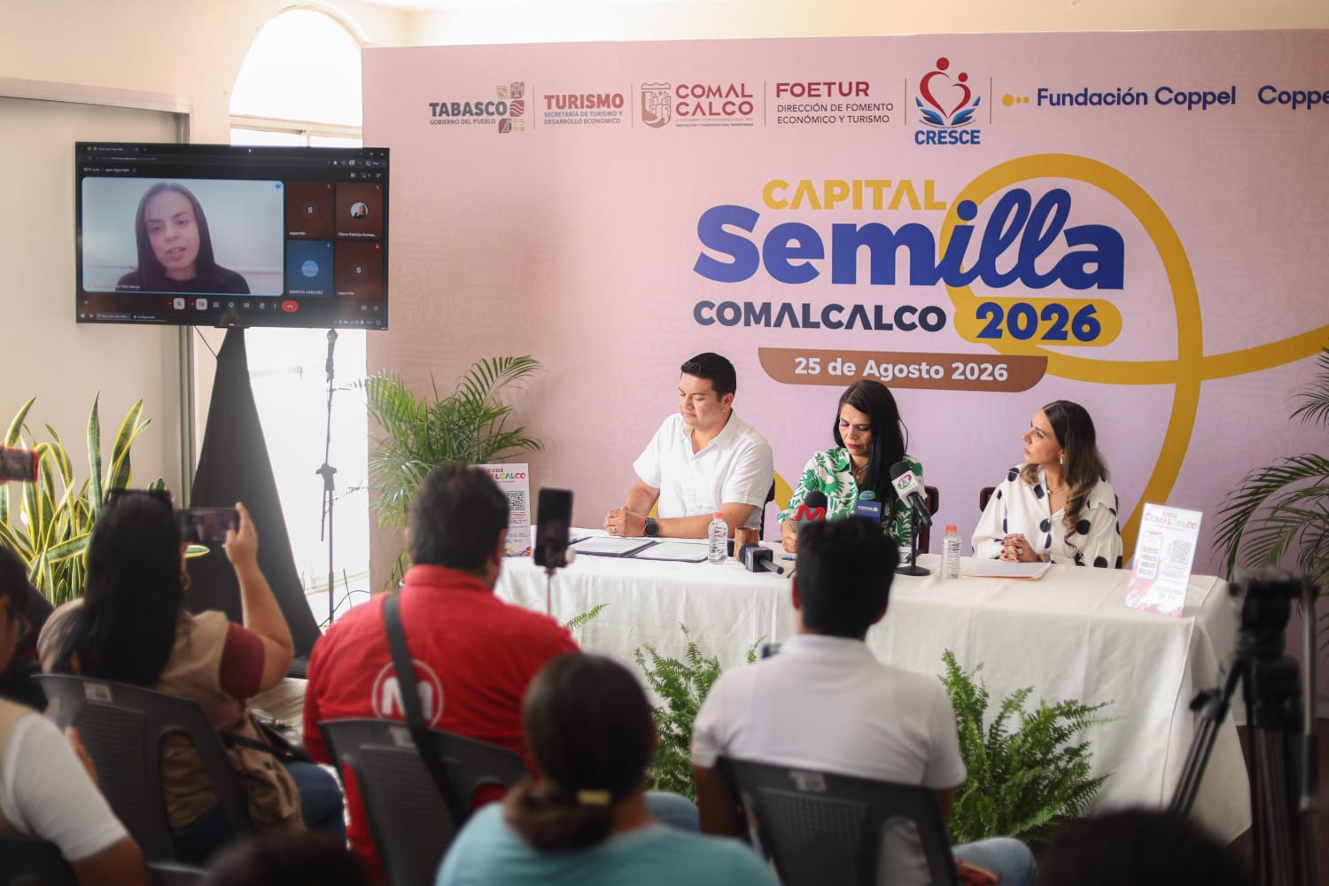 Presentan “Capital Semilla Comalcalco 2026” para apoyar a emprendedores
