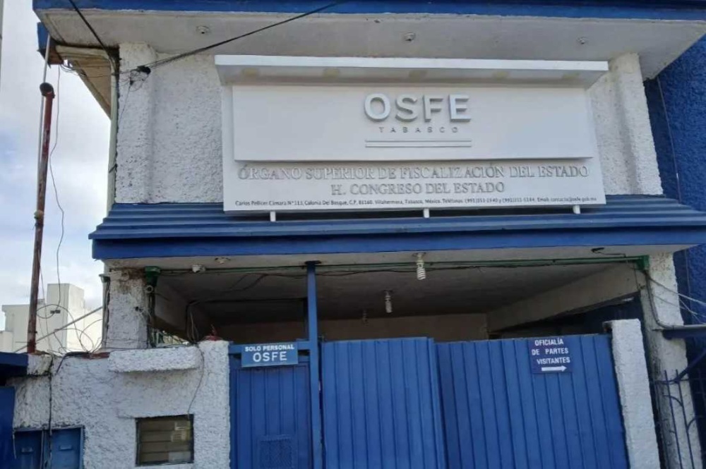 FGR solicita al OSFE información sobre Paraíso