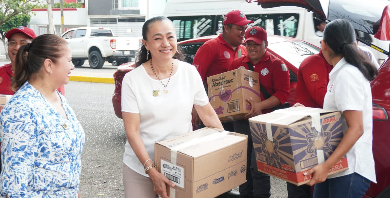 Gran respuesta de las y los tabasqueños en el primer día del IV Maratón de Ayuda del DIF Tabasco, en beneficio de los centros asistenciales
