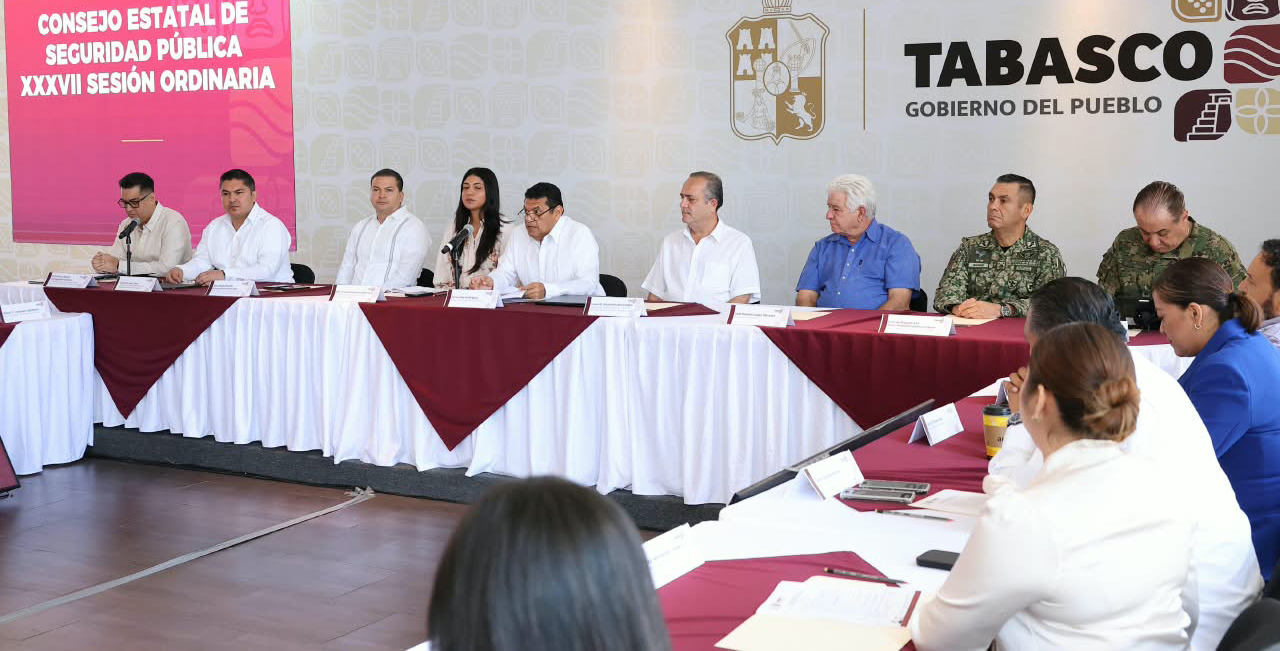 Plantea Consejo Estatal de Seguridad Universidad de Policía y aumento de penas por homicidios