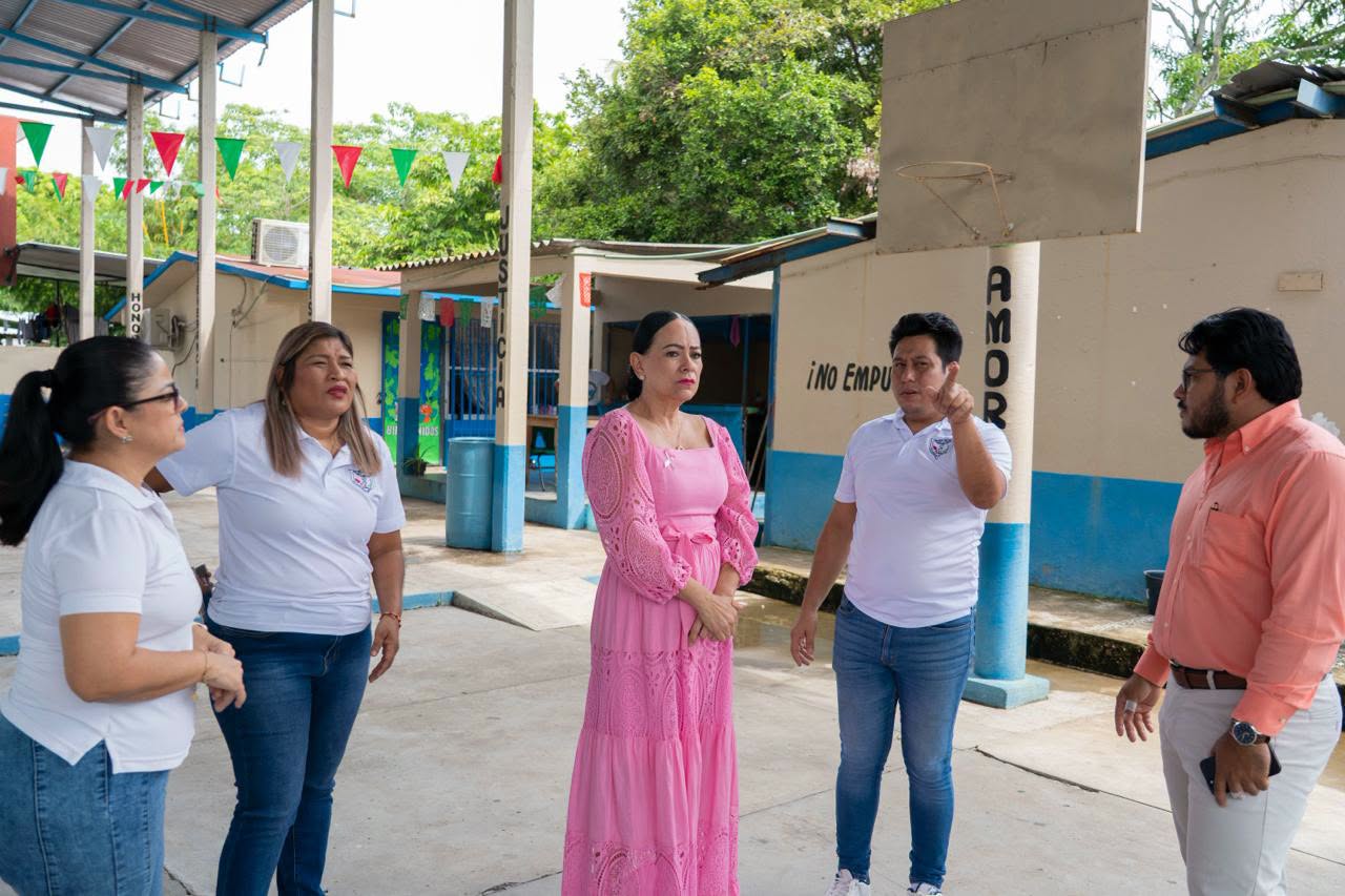SETAB supervisa escuelas de Paraíso ante lluvias por el frente frío número 2