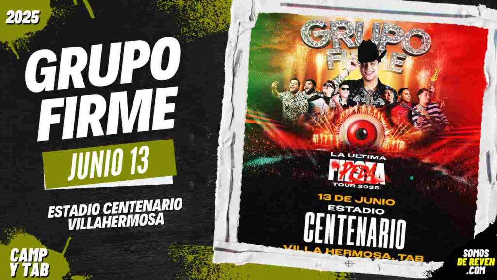 ¡El fenómeno de la música mexicana está de regreso, GRUPO FIRME!